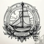 Z, concept art for tattoo, moderately detaile… – style Jaeger Simple – tattoo sketch (11.11.2025 14:33)