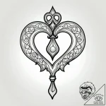 Fishhook baited with a glowing, pearl-like he… – style Jagger Old – tattoo sketch (11.11.2025 17:48)