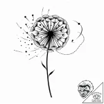 Dandelion seeds blowing in the wind (is there… – style Jaeger Mini – tattoo sketch (11.11.2025 20:34)