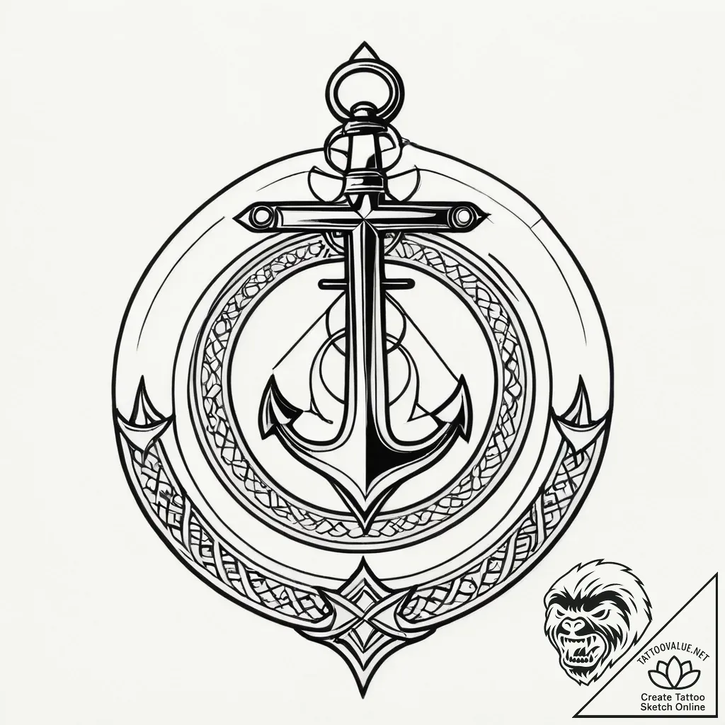 Marionette with cut strings, concept art for... - style Jagger Old - tattoo sketch (11.11.2025 21:13)