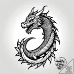 Jagged scar on skin, with the flesh underneat… – style Jagger Old – tattoo sketch (11.11.2025 21:48)