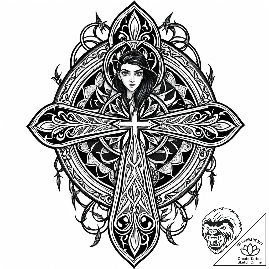 рїр°сђр°рѕрѕсђрјр°рѕ, рёр»рё рєр°рє рїсђрёсђс... - style Jaeger Mini - tattoo sketch (12.11.2025 01:07)