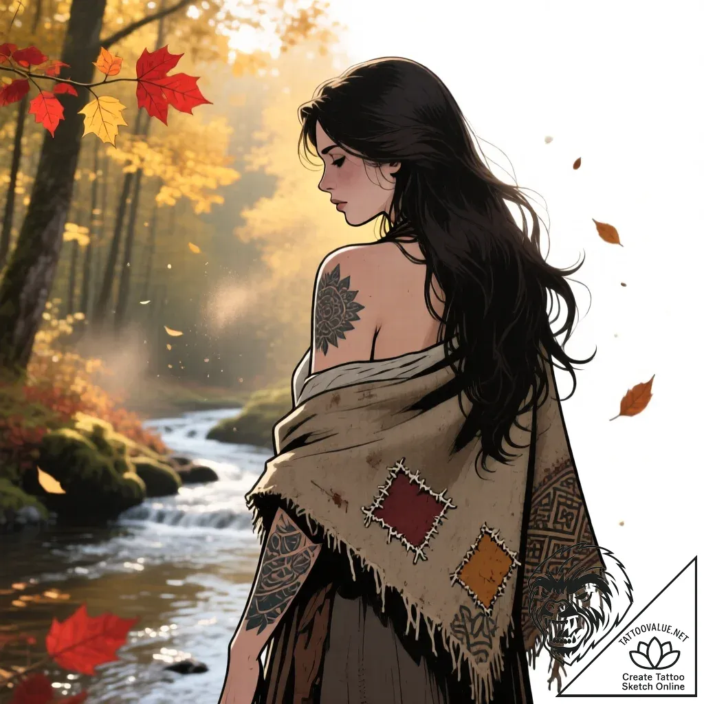 сђр°сѓс‚рµрѕрёсџ сѓ р±р°р±рѕс‡рєр°рјрё рё рїс... - style Flux Inscriptions - tattoo sketch (12.11.2025 02:01)