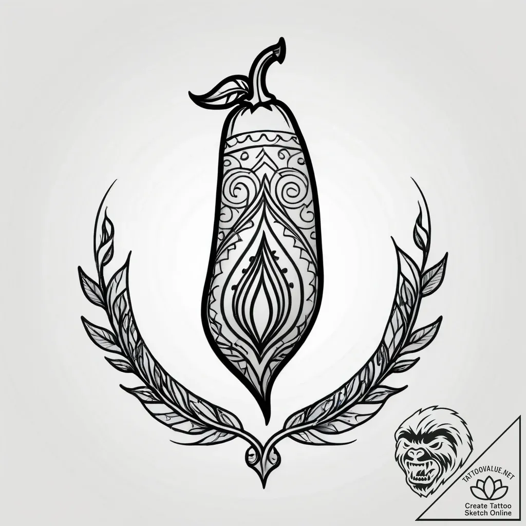 F, tattoo sketch design, minimalist approach,... - style Jagger Old - tattoo sketch (12.11.2025 03:16)