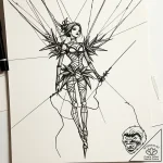 Marionette strings tangled in thorns, tattoo… – style Jaeger Simple – tattoo sketch (12.11.2025 03:58)