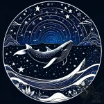 A whale silhouette filled with a starry sky – style Jagger Old – tattoo sketch (12.11.2025 06:15)