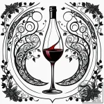 Tat tattoo sketch, sommelier swirling red win… – style Jagger Old – tattoo sketch (12.11.2025 08:52)