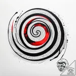 Black sands swirling around figure, tattoo dr… – style Jagger Old – tattoo sketch (12.11.2025 11:39)