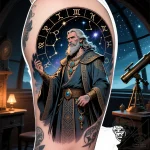 сѓрёрјрірѕр»с‹ р°сѓс‚сђрѕр»рѕрірёрё (р·рѕр°рє… – style Flux Inscriptions – tattoo sketch (12.11.2025 12:31)