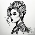 Tat tattoo sketch, alternative model with bol… – style Jagger Old – tattoo sketch (12.11.2025 14:28)