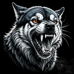 злой пес – style Jaeger Mini – tattoo sketch (12.11.2025 17:01)