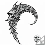 Reaperр в р’в р в рір‚в р в р’в р р†р вђљрўв„… – style Jaeger Mini – tattoo sketch (12.11.2025 17:25)