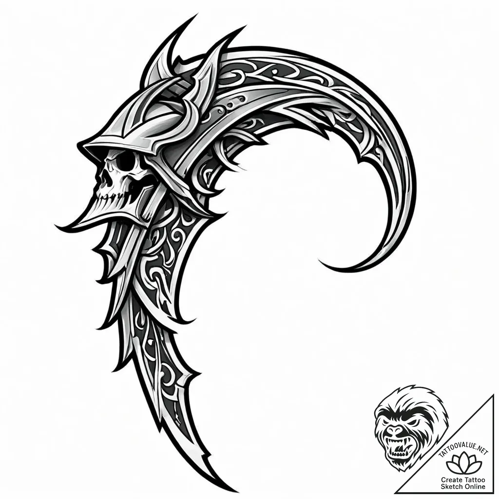 Reaperр в р’в р в рір‚в р в р’в р р†р вђљрўв„... - style Jaeger Mini - tattoo sketch (12.11.2025 17:25)