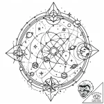 Tattoo sketch, earthsea stars constellation,… – style Jaeger Mini – tattoo sketch (12.11.2025 19:49)