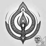 Abyssal gate devouring light, tattoo sketch d… – style Jagger Old – tattoo sketch (12.11.2025 21:04)