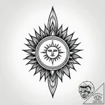 Jungle relic beneath eclipsed sun, artistic t… – style Jagger Old – tattoo sketch (12.11.2025 22:28)