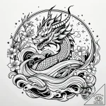 Riftstaff crowned in stars, tattoo line art,… – style Jaeger Simple – tattoo sketch (12.11.2025 23:22)