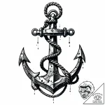 Anchor – style Jaeger Mini – tattoo sketch (13.11.2025 00:58)