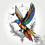 Tat tattoo sketch, typewriter with letters fl… – style Jagger Old – tattoo sketch (13.11.2025 01:58)