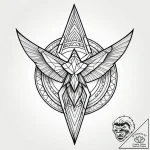 Tattoo sketch, boss baby flying with cape, su… – style Jagger Old – tattoo sketch (13.11.2025 03:10)