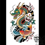 Bones, tattoo flash sheet design, moderately… – style Flux Inscriptions – tattoo sketch (13.11.2025 03:37)