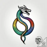 Eclipse serpent clutching sigil, artistic tat… – style Jagger Old – tattoo sketch (13.11.2025 05:10)
