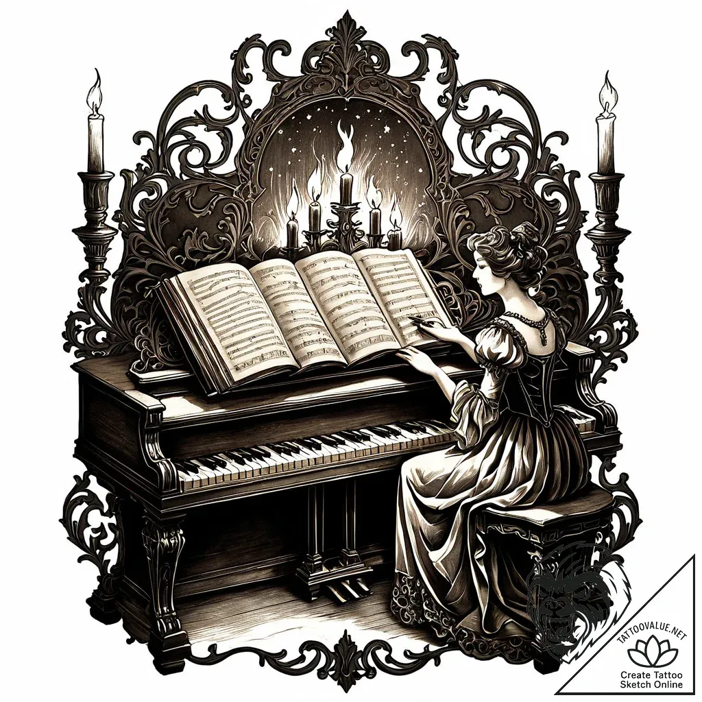 рірёс‚р°сђс‹, сѓрєсђрёрїрєрё, с„рѕсђс‚рµрїрёр... - style Jaeger Mini - tattoo sketch (13.11.2025 05:31)