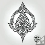 Neotribal patterns that glow like neon tubes,… – style Jagger Old – tattoo sketch (13.11.2025 05:34)