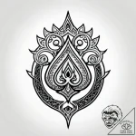 Razor wire wrapped around relic, tattoo flash… – style Jagger Old – tattoo sketch (13.11.2025 06:58)