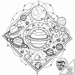 Parade of planets, tattoo sketch design, blac… – style Jaeger Mini – tattoo sketch (13.11.2025 08:52)