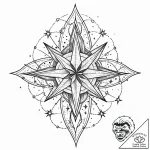 Tattoo sketch, earthsea stars constellation,… – style Jaeger Mini – tattoo sketch (13.11.2025 12:57)
