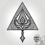 Oak sigil carved in stone, tattoo sketch desi… – style Jagger Old – tattoo sketch (13.11.2025 14:02)