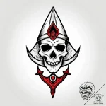 Polaroid picture developing to show a ghostly… – style Jagger Old – tattoo sketch (13.11.2025 16:22)