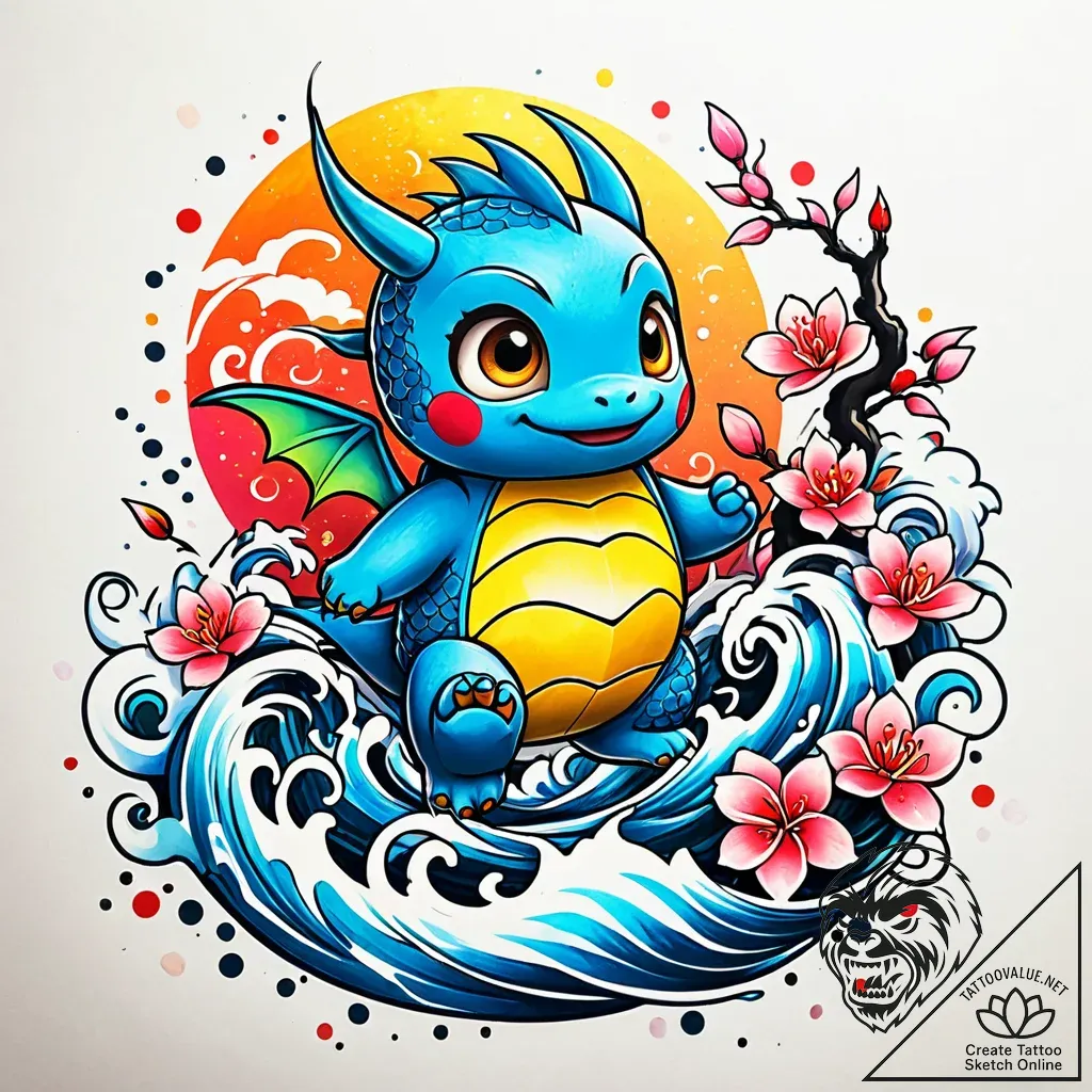 Tattoo sketch, bob minion with teddy bear, ad... - style Jaeger Simple - tattoo sketch (13.11.2025 16:32)