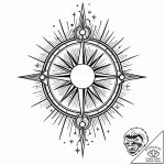 Tattoo sketch, tarot card вђњthe starвђќ with… – style Jaeger Mini – tattoo sketch (13.11.2025 18:11)