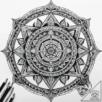 Broken helm with ancient carvings, tattoo dra… – style Jaeger Simple – tattoo sketch (13.11.2025 18:26)