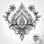 Tat tattoo sketch, abstract black ink splash… – style Jagger Old – tattoo sketch (13.11.2025 19:16)