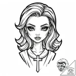 с€рєрѕр»р° рјрѕрѕсѓс‚сђрѕрі (monster high, 20… – style Jaeger Mini – tattoo sketch (13.11.2025 20:11)