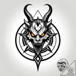 Doctor faustus signing a contract with a shad… – style Jagger Old – tattoo sketch (13.11.2025 20:37)