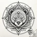Tattoo sketch, bob sleeping with teddy bear,… – style Jaeger Simple – tattoo sketch (13.11.2025 21:06)