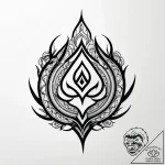 Withered bloom devouring ancient rune, artist… – style Jagger Old – tattoo sketch (13.11.2025 23:16)