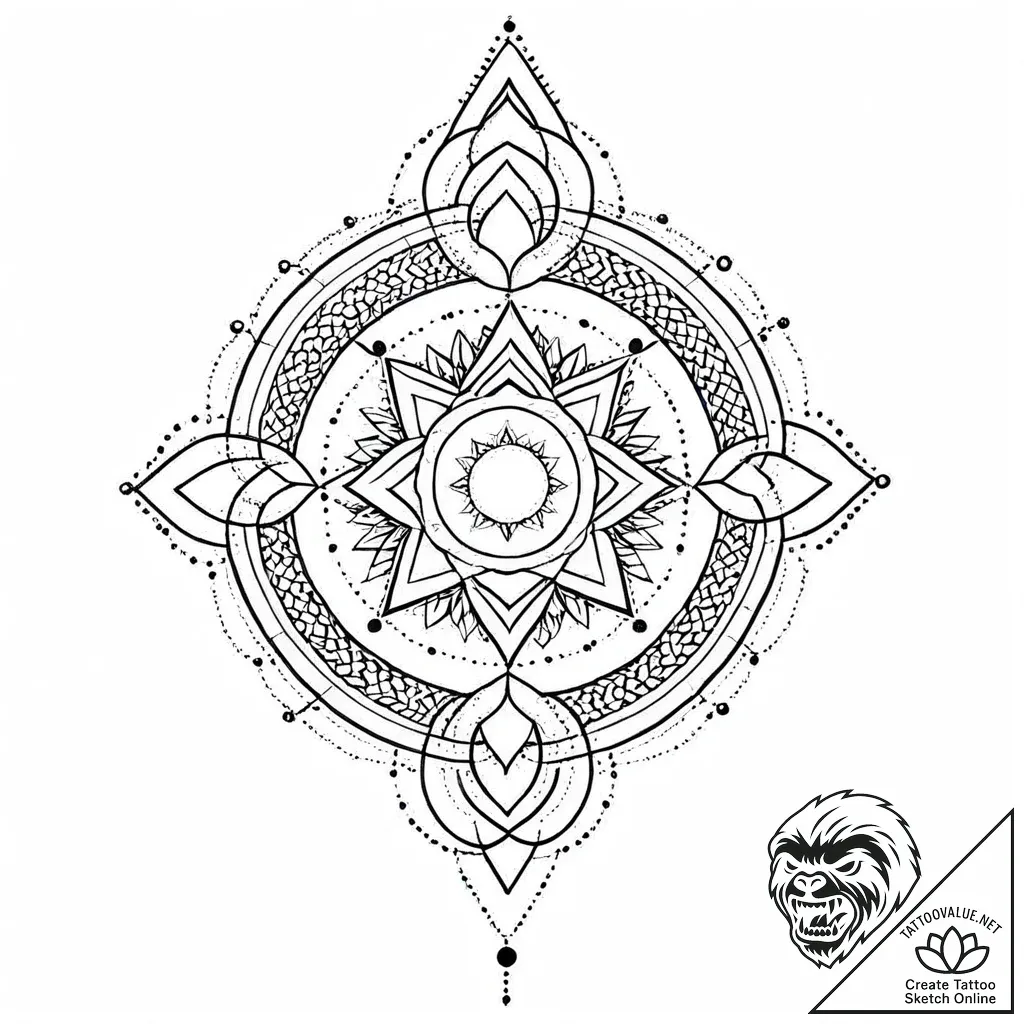 Astral serpent with shifting patterns, concep... - style Jaeger Mini - tattoo sketch (14.11.2025 08:27)