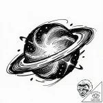 рјрѕсђрµ рё рѕрµр±рѕ сѓ рїс‚рёс†р°рјрё, tatto… – style Flux Inscriptions – tattoo sketch (14.11.2025 09:17)