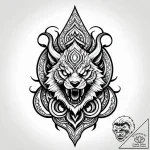 Tat tattoo sketch, ballister and nimona fight… – style Jagger Old – tattoo sketch (14.11.2025 09:32)