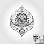 A whimsical bubble floating in air, delicate,… – style Jagger Old – tattoo sketch (14.11.2025 14:51)