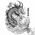 Tat tattoo sketch, wade with rippling water w… – style Jaeger Mini – tattoo sketch (14.11.2025 23:06)