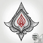 T, tattoo line art, highly detailed, intricat… – style Jagger Old – tattoo sketch (14.11.2025 23:56)