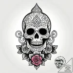 A vibrant bubble gum machine, retro style, fu… – style Jagger Old – tattoo sketch (15.11.2025 00:37)