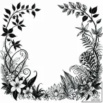 Tat tattoo sketch, dense jungle vines with br… – style Jagger Old – tattoo sketch (15.11.2025 01:17)