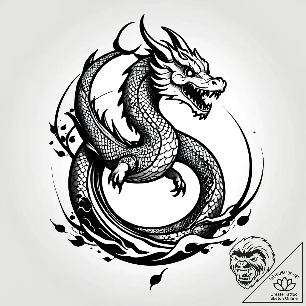 Earth seen from space, with a specific contin... - style Jagger Old - tattoo sketch (15.11.2025 08:36)